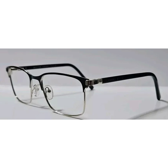 PERRY ELLIS PE1236-1 BLACK EYEGLASSES SUNGLASSES FRAMES 54-17-140 - Picture 1 of 3